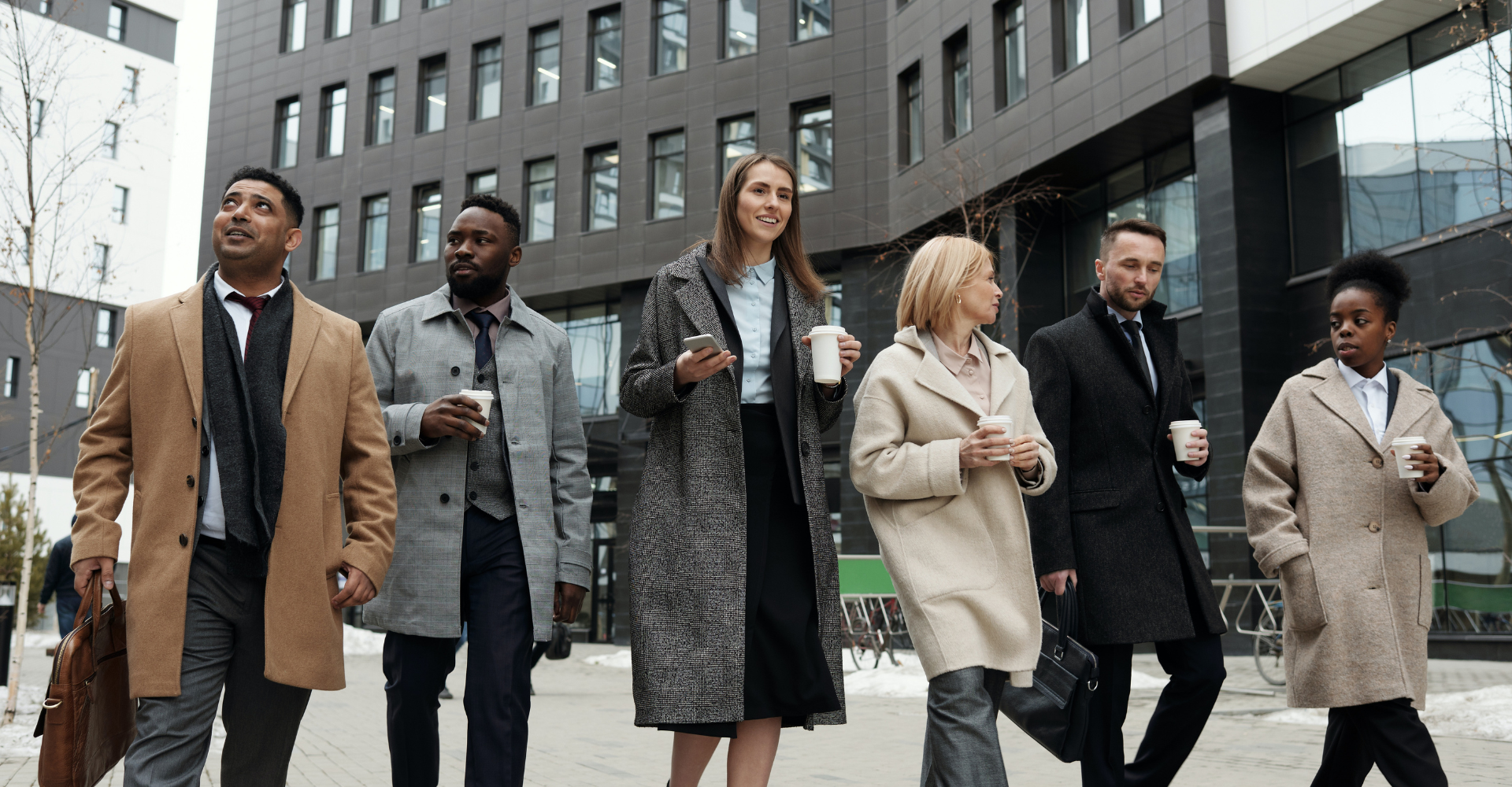 team walking together